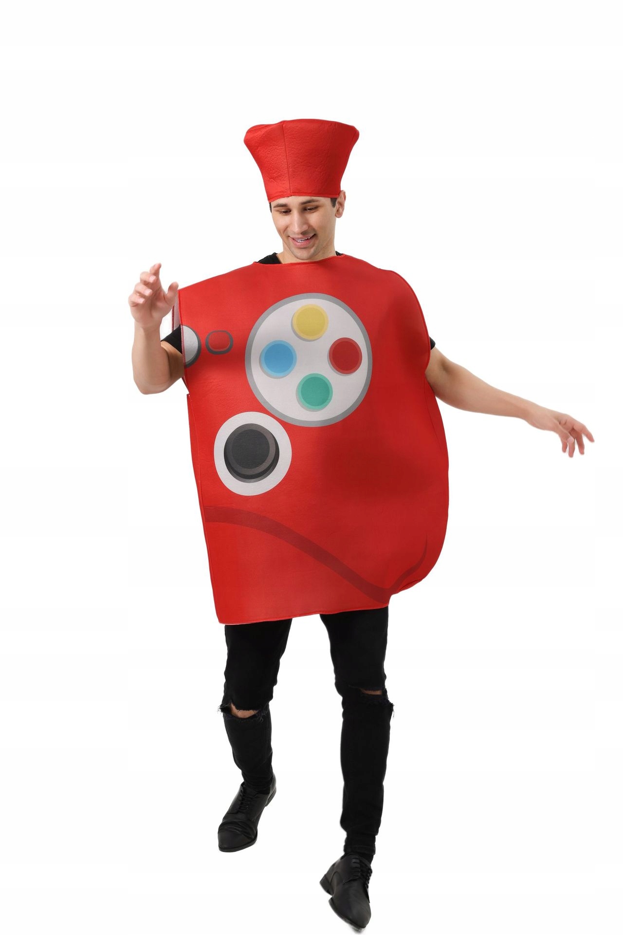Zábavné cosplay kostýmy halloweenskeho herného ovládača pre dospelých aj deti